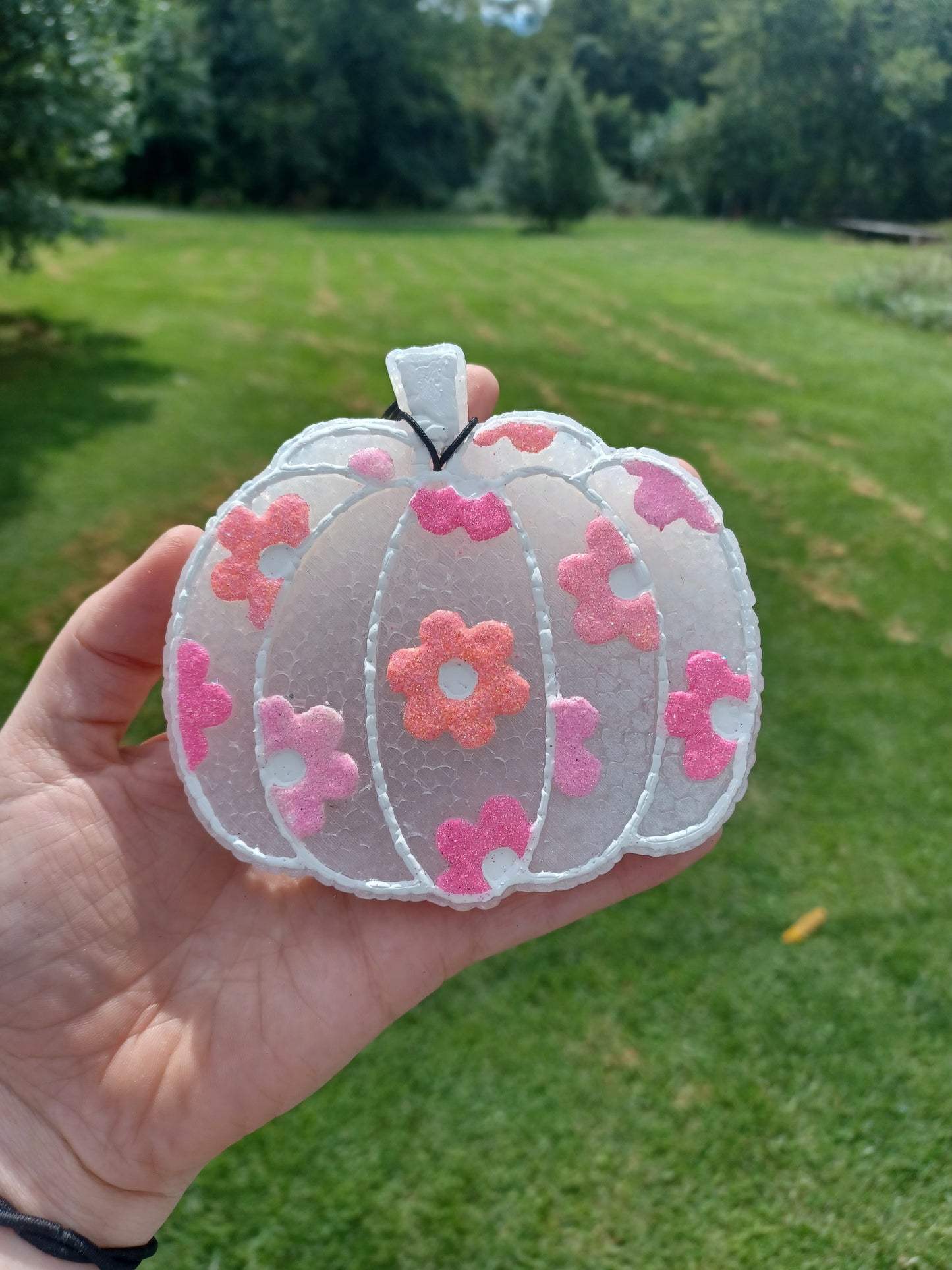 Floral Pumpkin Freshie