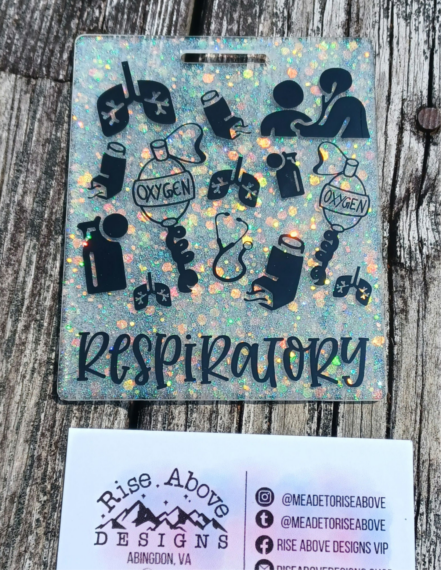 Respiratory Tools Badge Buddy