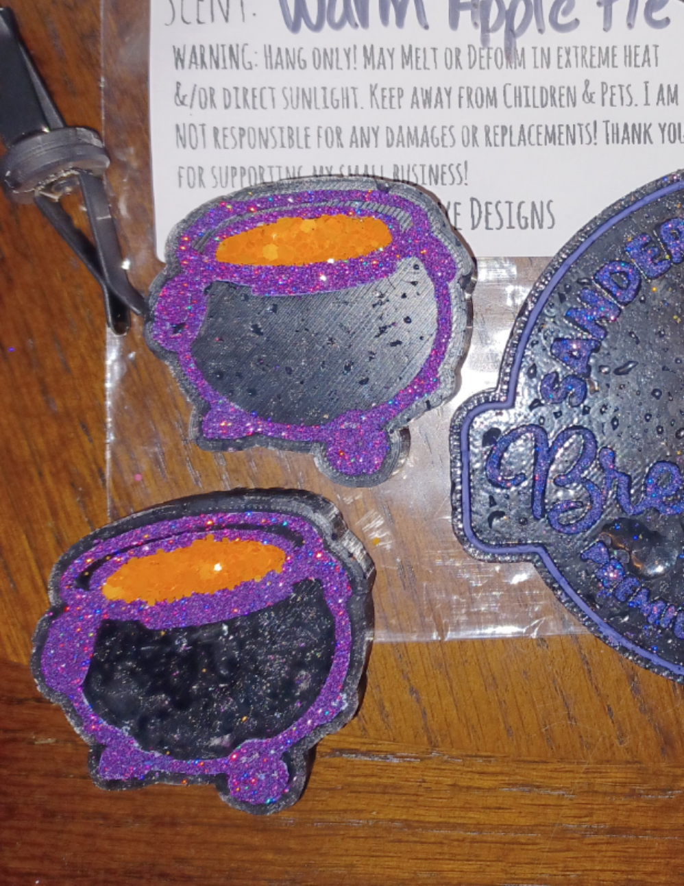 Cauldron Freshie Vent Set