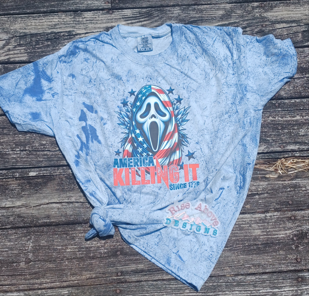 America Ghost Face Shirt