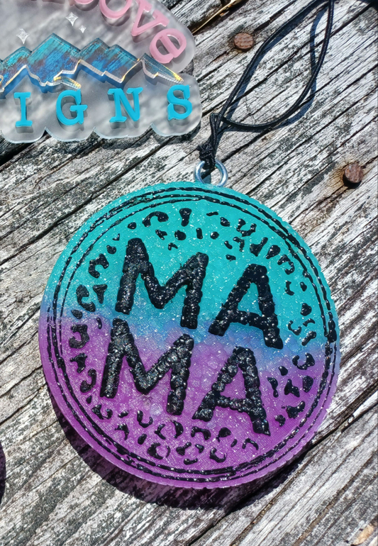 Mama Leopard Print Freshie