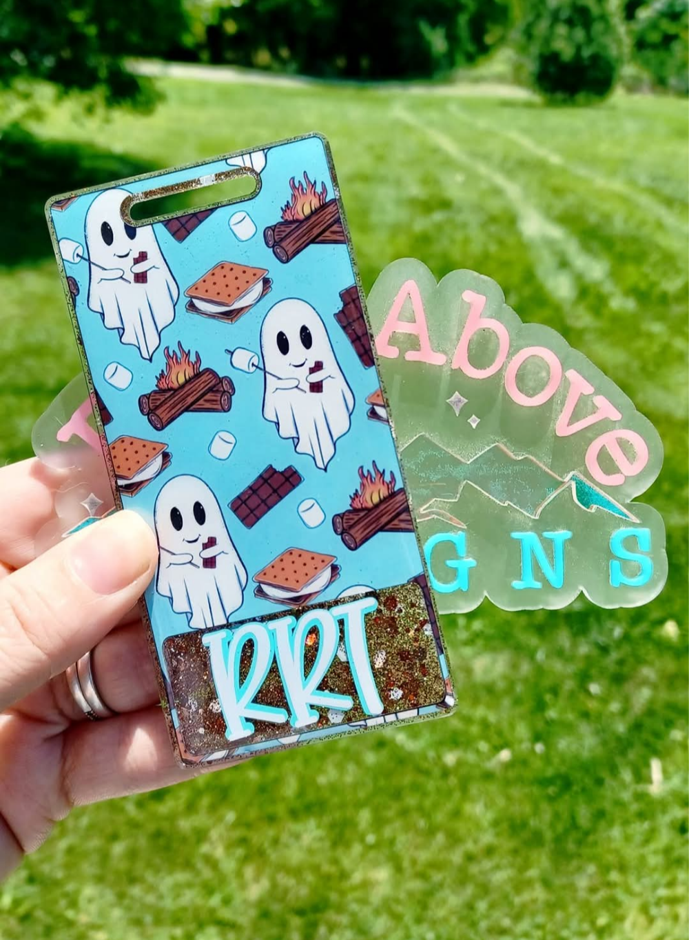S'mores Ghosts Badge Buddy