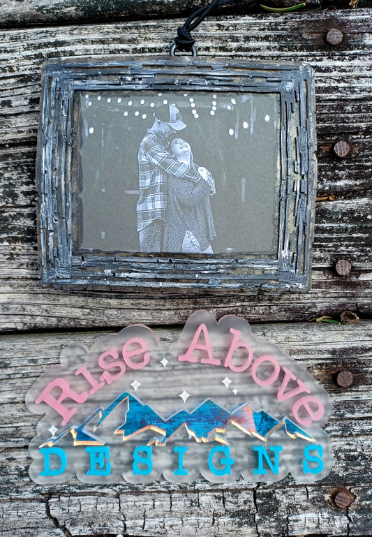 Wooden Photo Frame Freshie