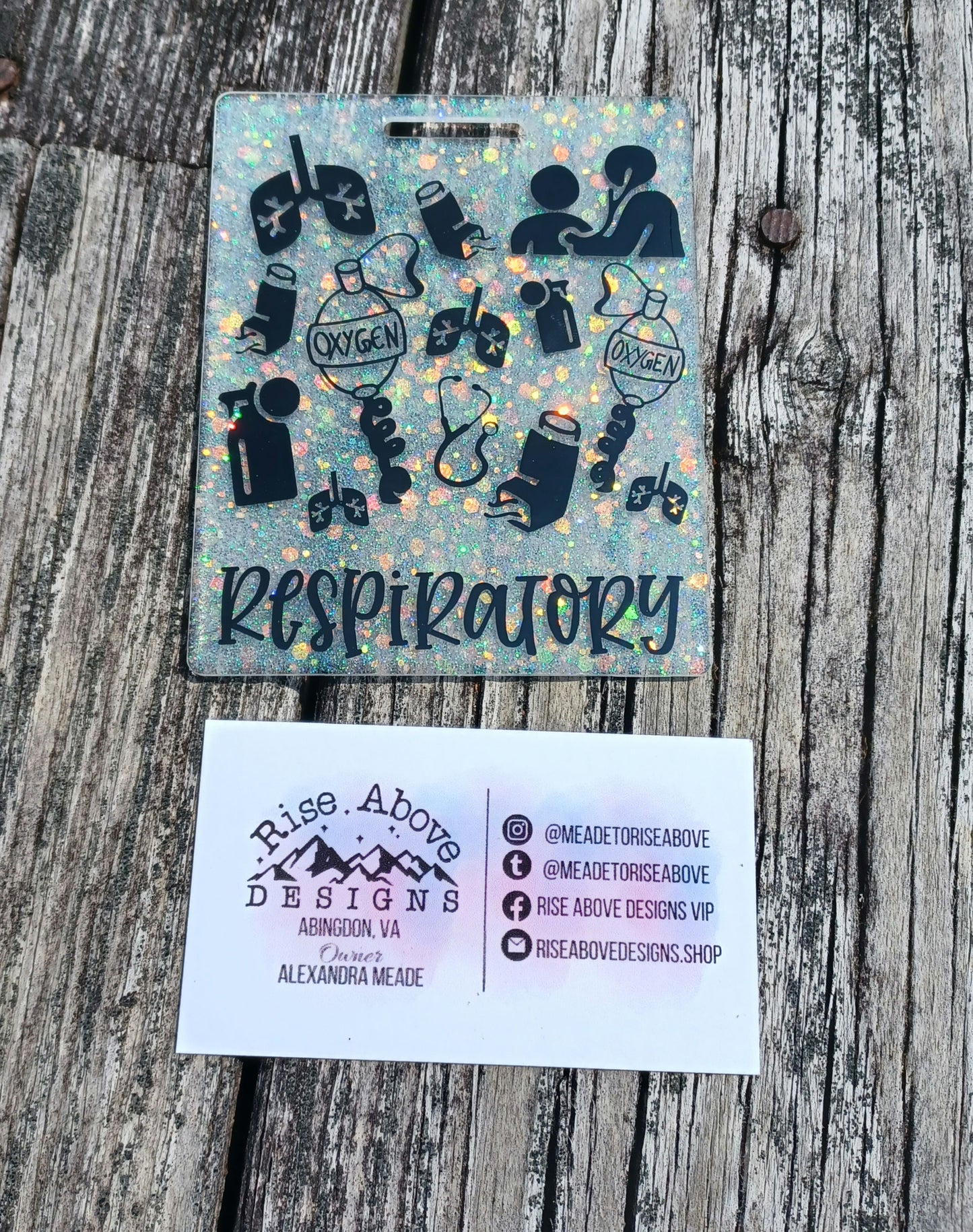 Respiratory Tools Badge Buddy