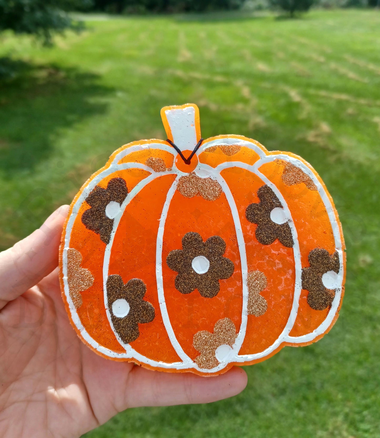 Floral Pumpkin Freshie