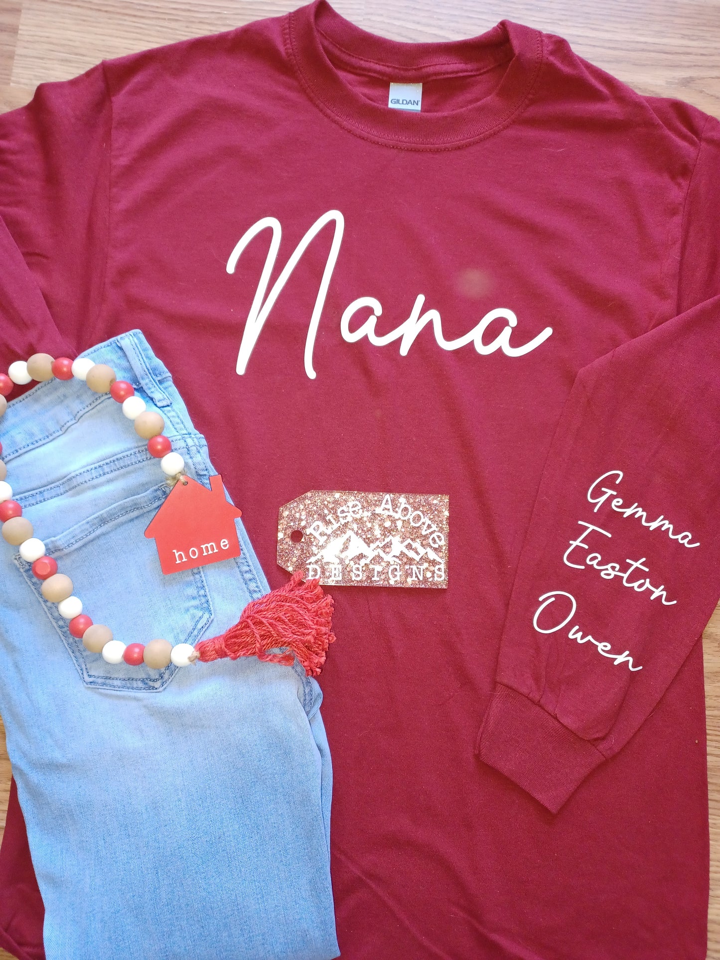 Custom Mama Shirt with Names