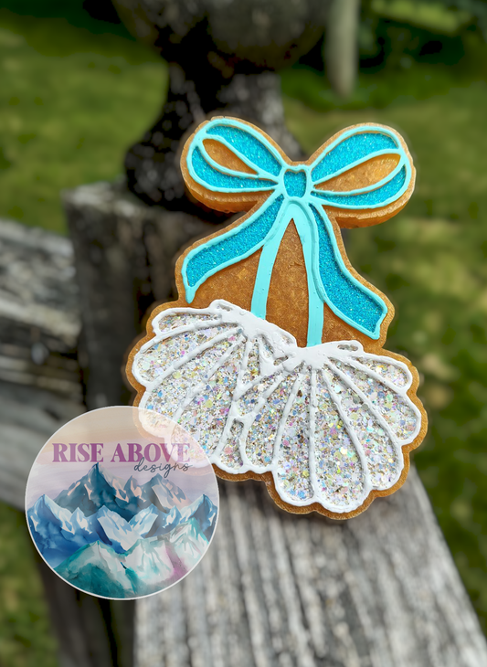 Seashells with Ribbon Freshie