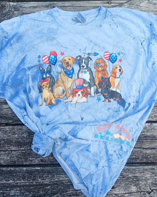 Patriotic Dogs Shirt