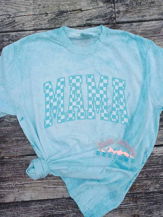 Checkered Mama Shirt