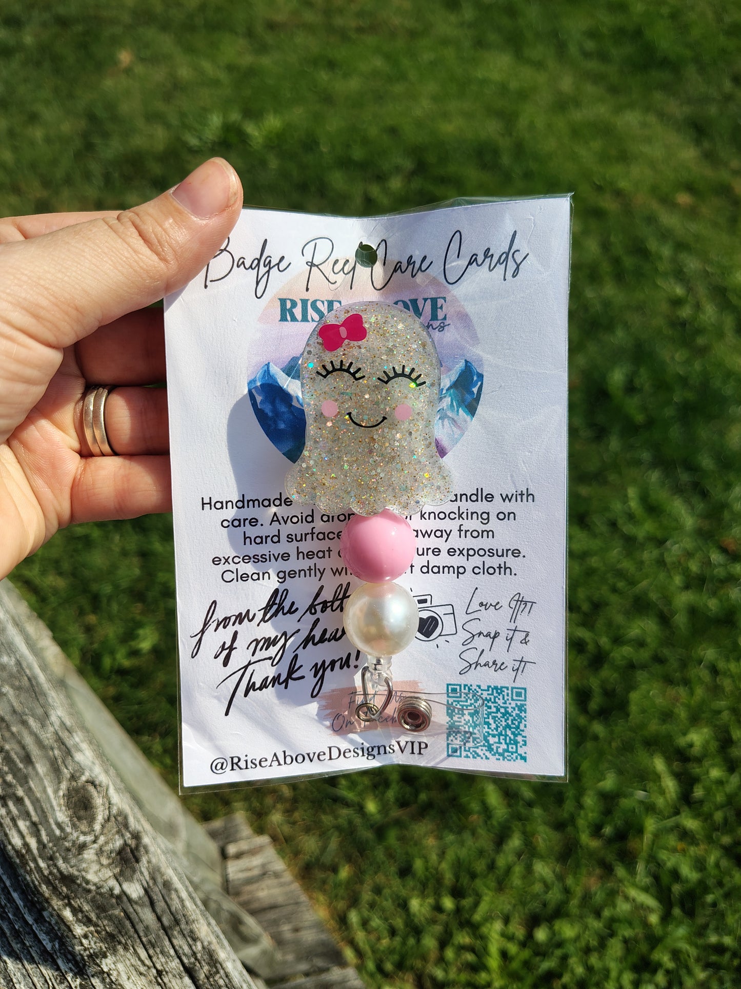 Ready To Ship Badge Reel - Fall/Halloween