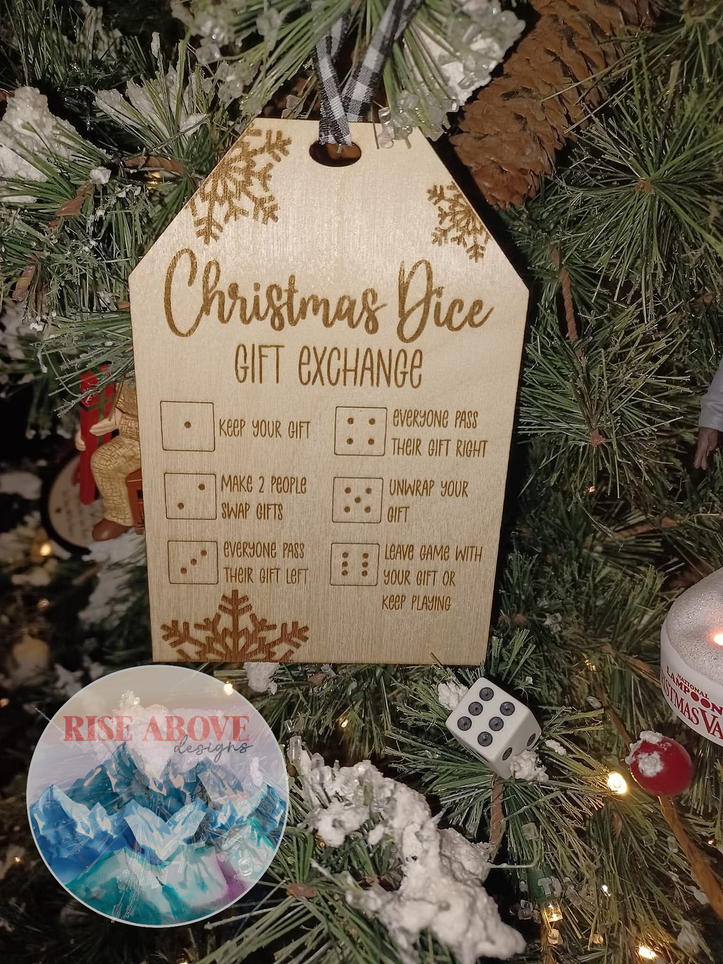 Christmas Dice Exchange Game