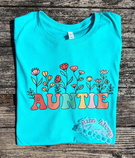 Floral Auntie Shirt