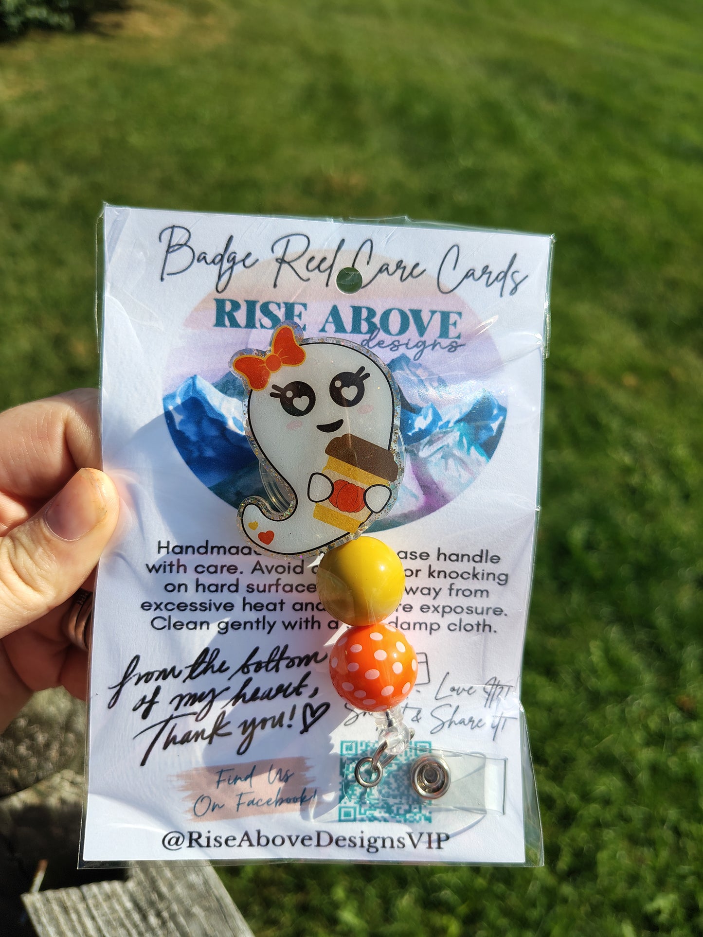 Ready To Ship Badge Reel - Fall/Halloween