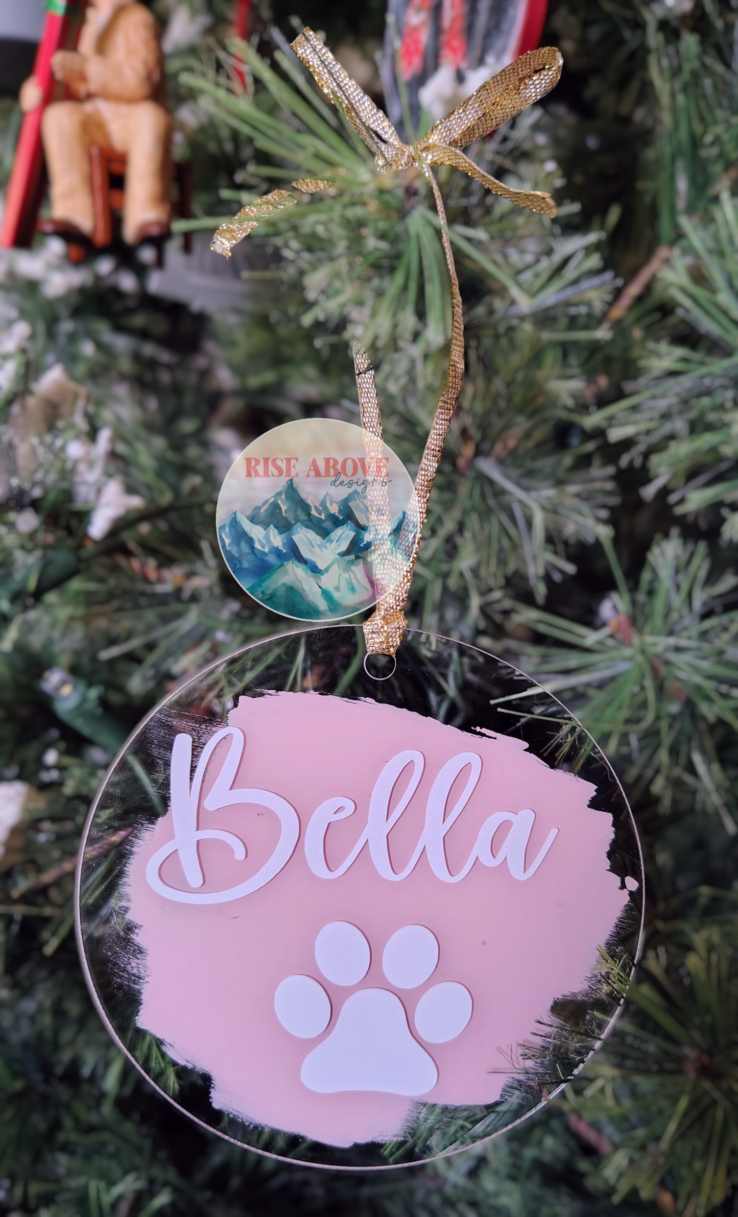Round Acrylic Ornaments