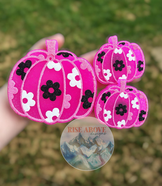 Floral Pumpkin Freshie Set