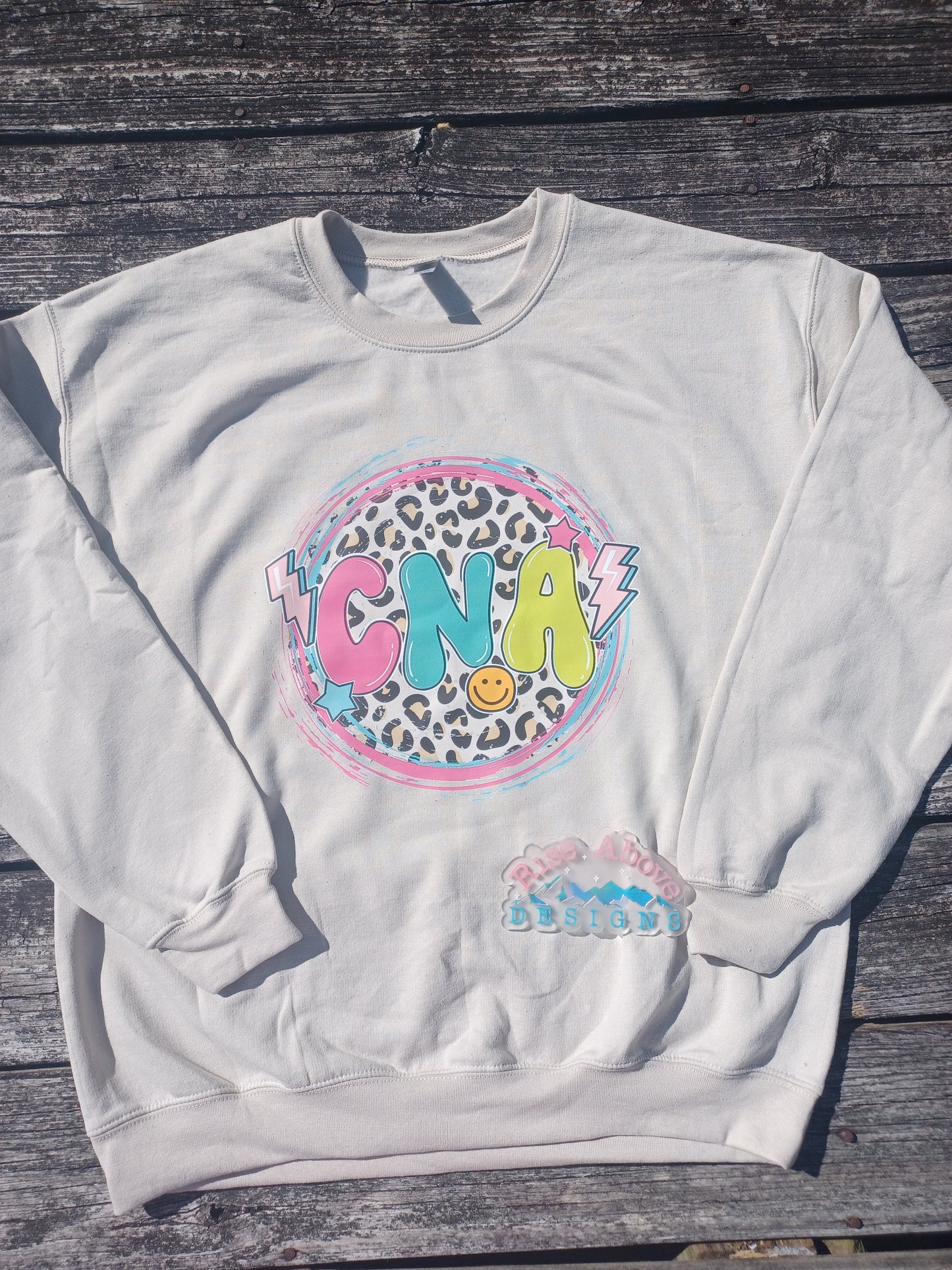 Leopard Print CNA Shirt