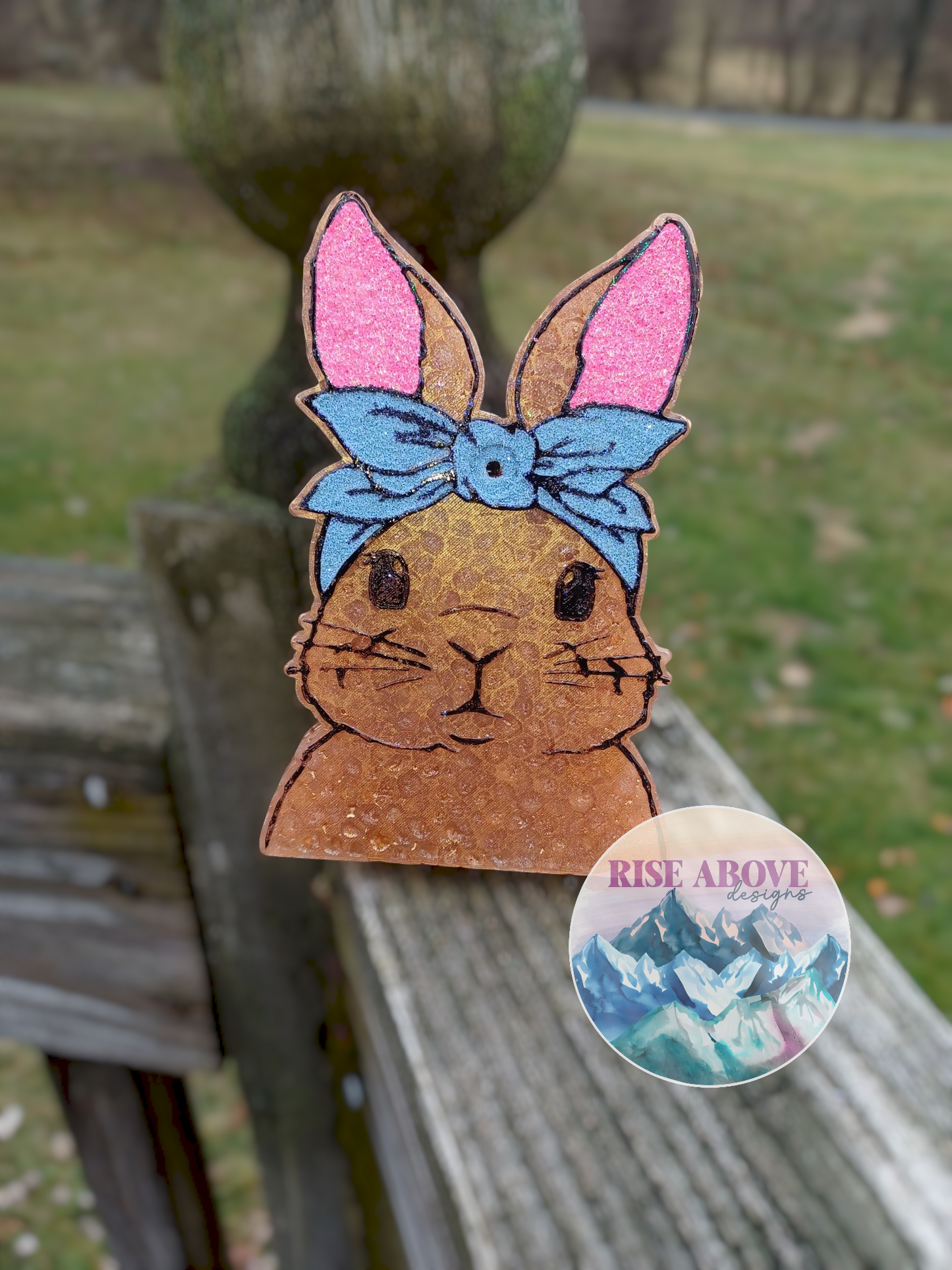 Bunny with Bow Freshie