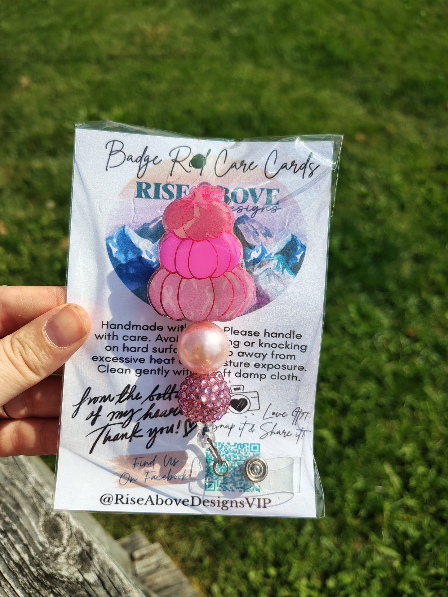 Ready To Ship Badge Reel - Fall/Halloween