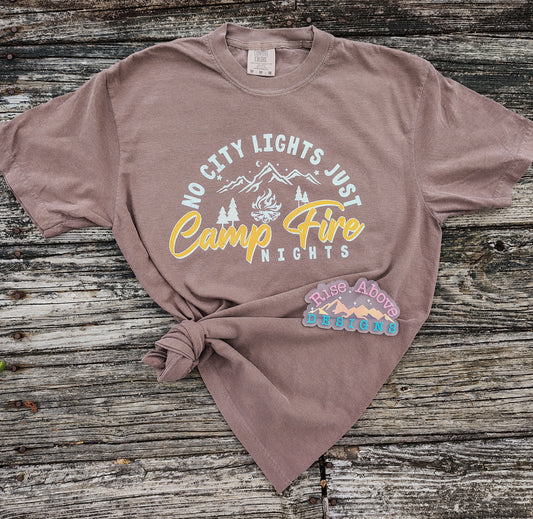 Camp Fire Lights Shirt