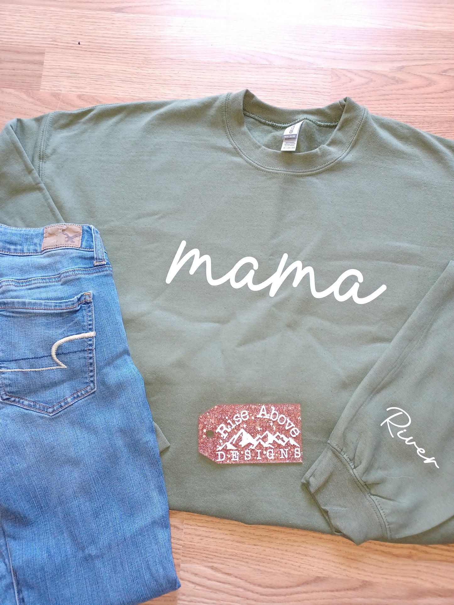Custom Mama Shirt with Names