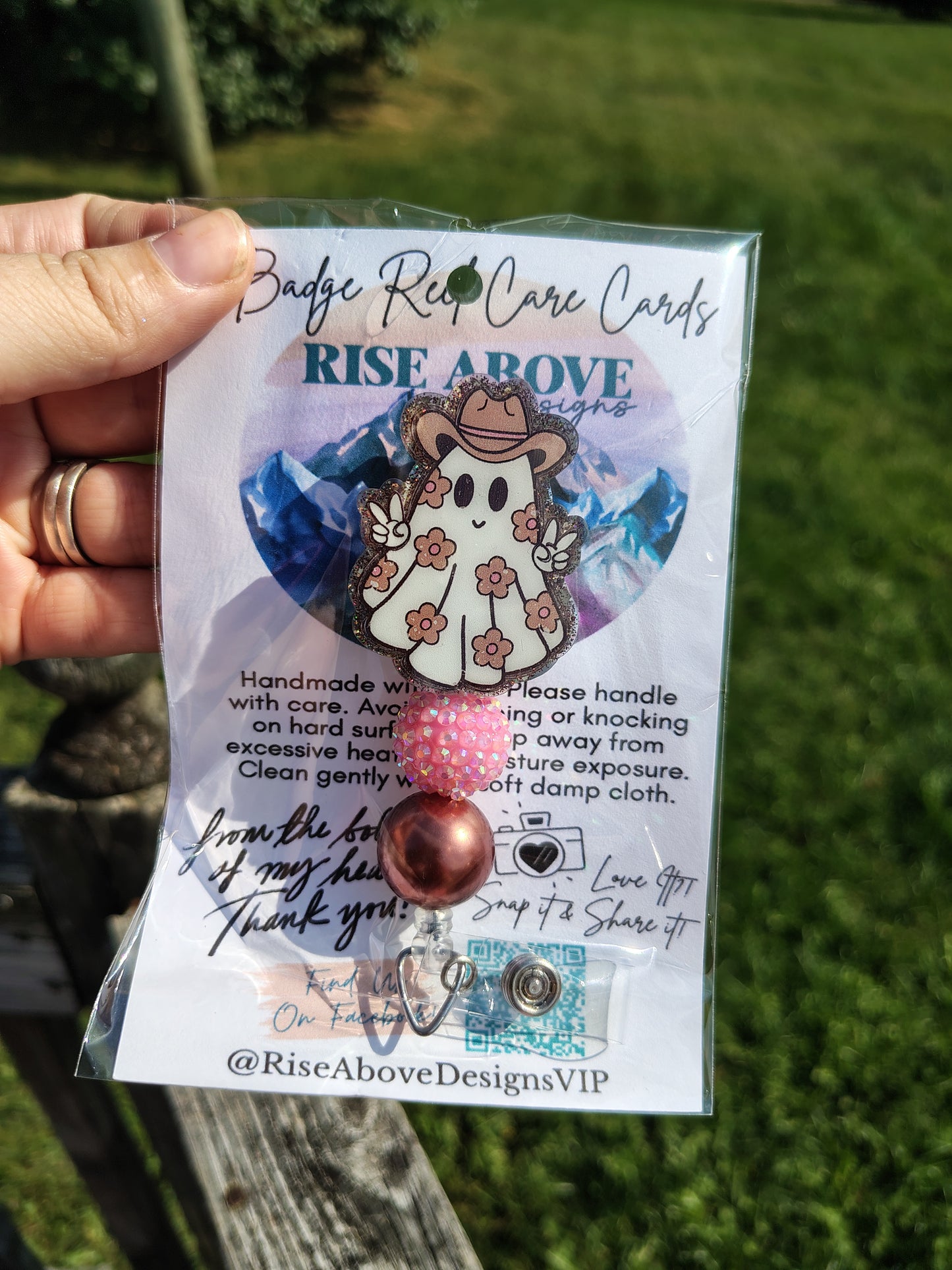 Ready To Ship Badge Reel - Fall/Halloween