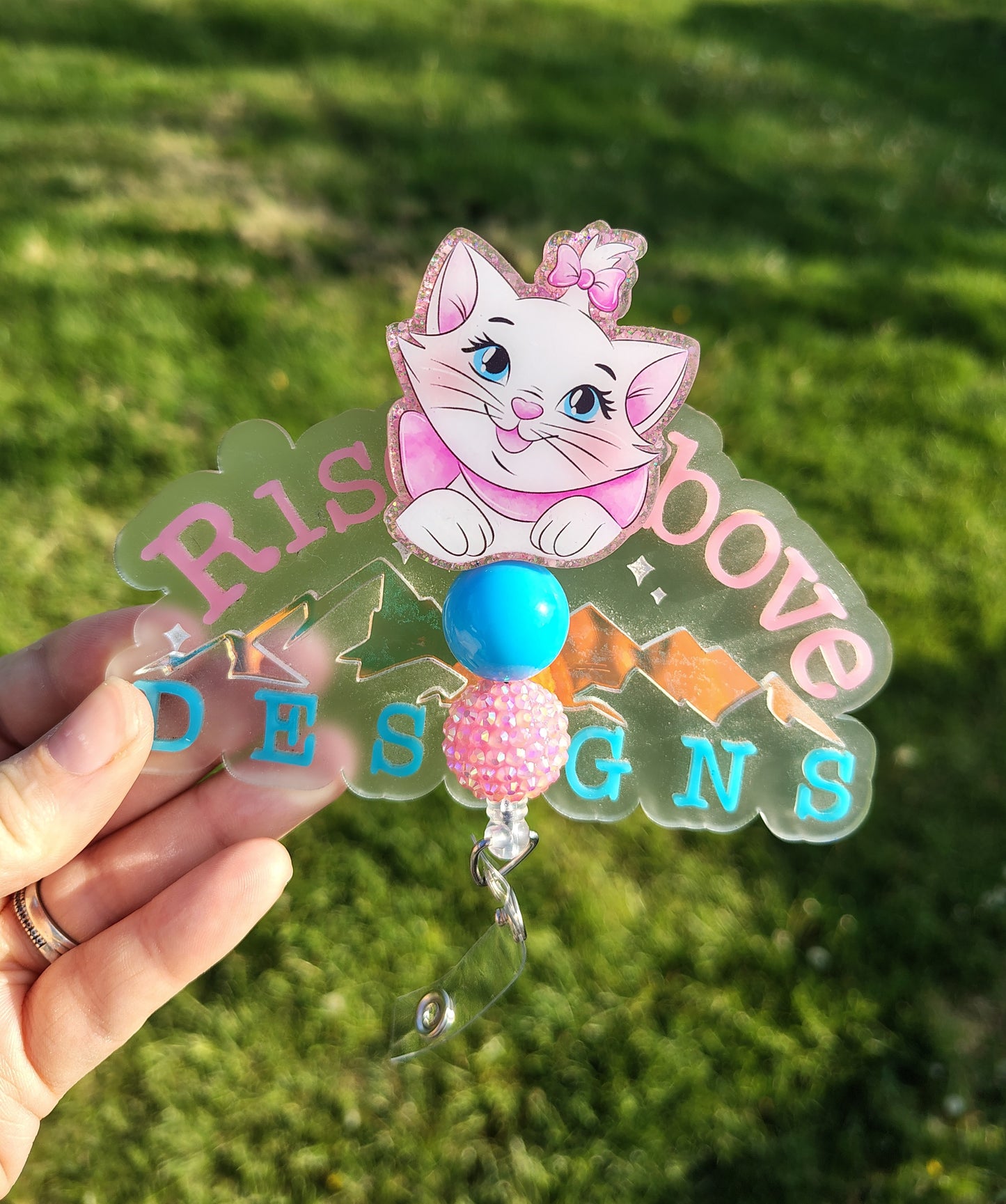 Character Beaded Badge Reel