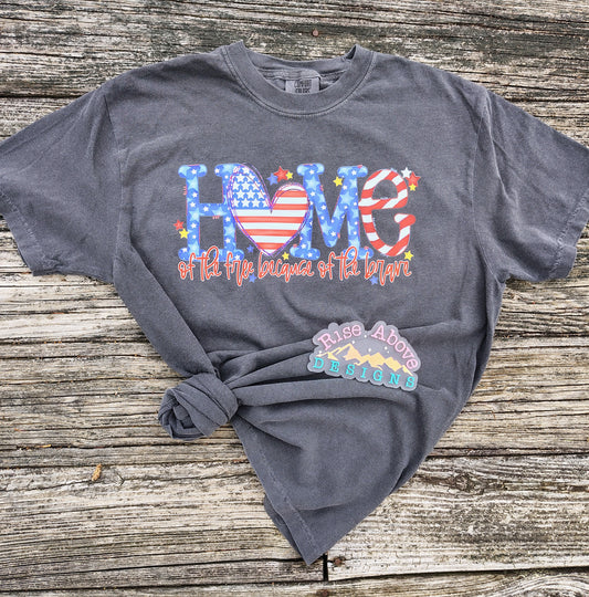 Home Of The Free Shirt