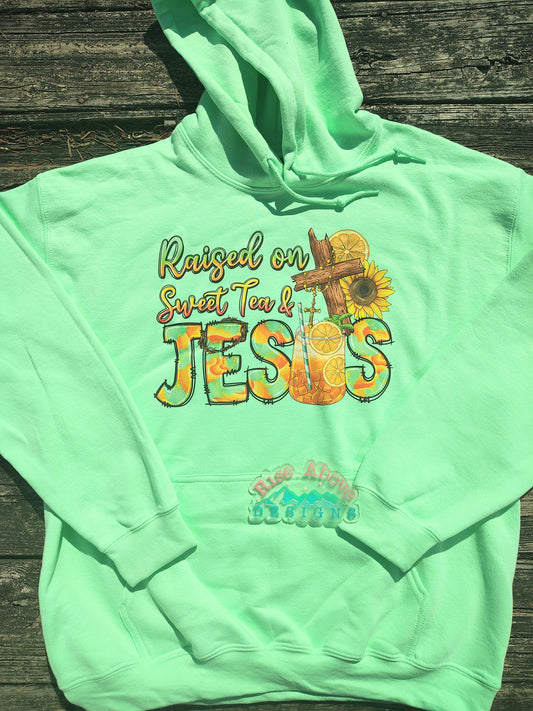 Raised On Sweet Tea & Jesus Shirt