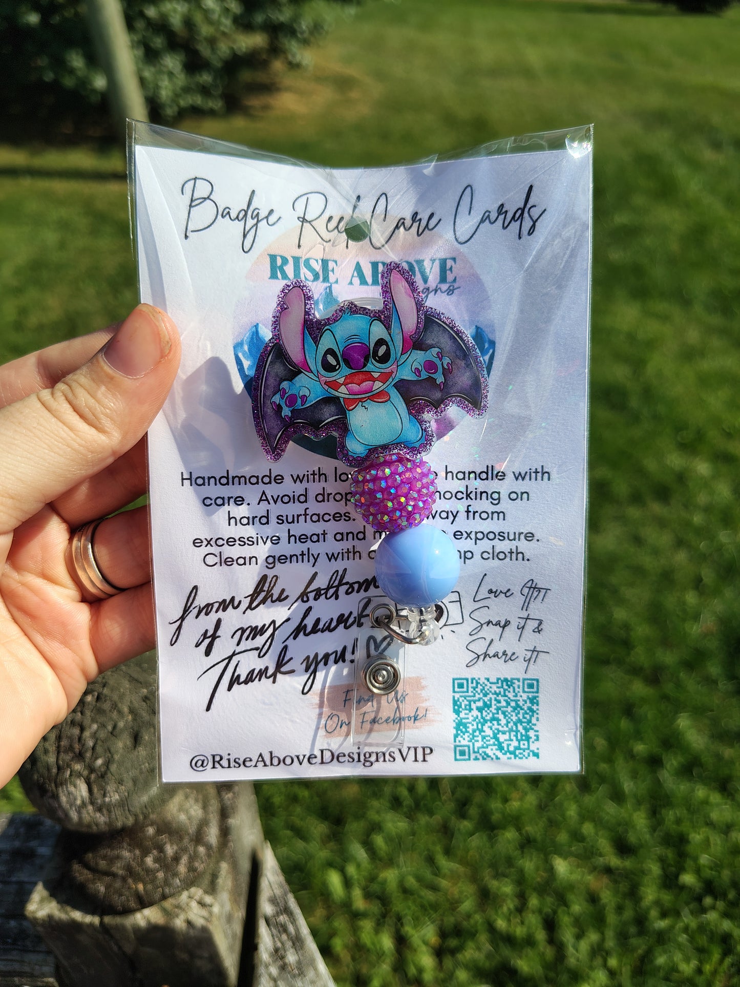 Ready To Ship Badge Reel - Fall/Halloween