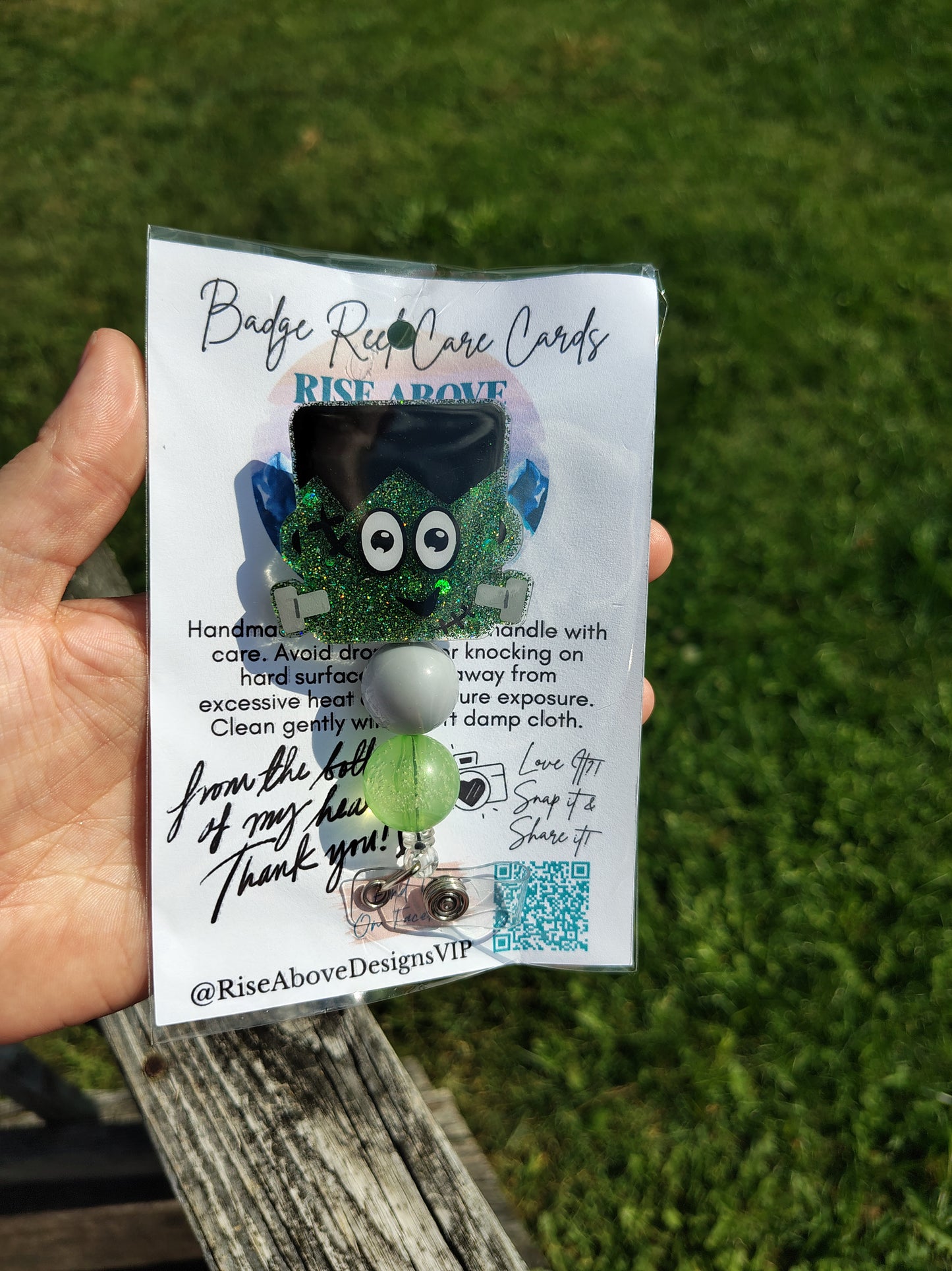 Ready To Ship Badge Reel - Fall/Halloween