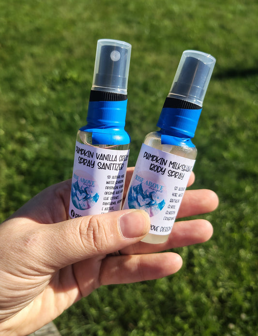 Body Sprays & Spray Sanitizers