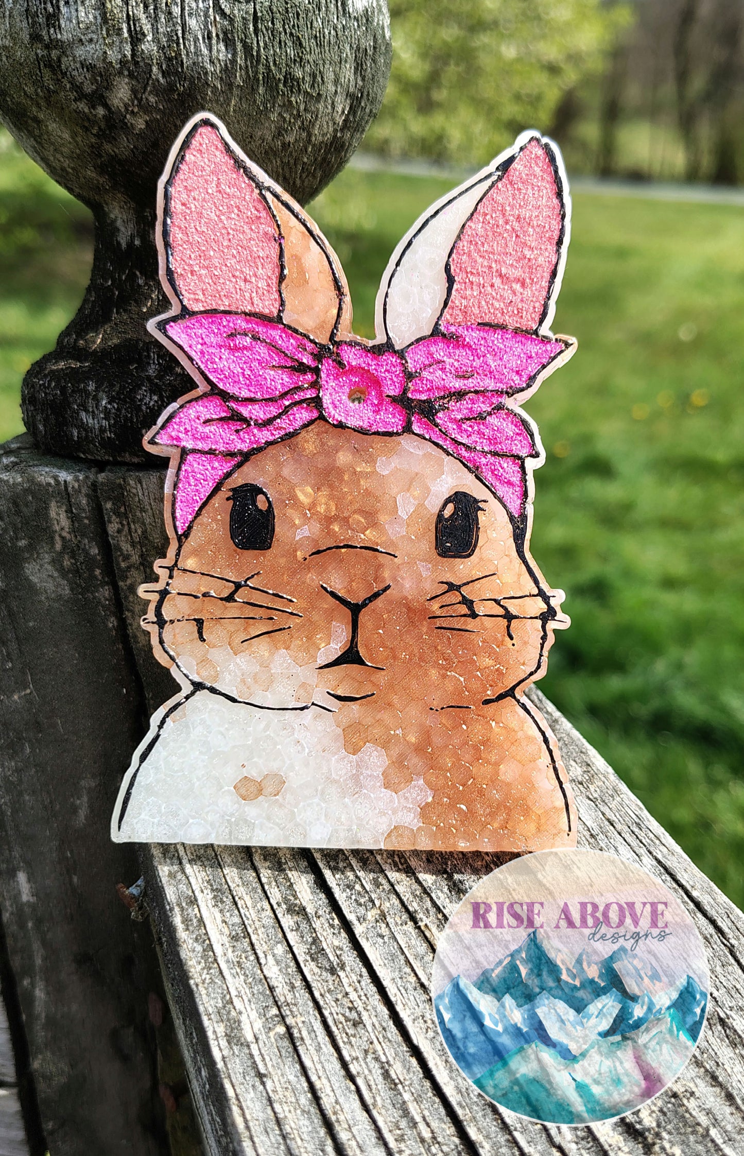 Bunny with Bow Freshie