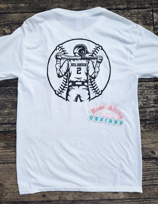 Personalized Baseball Player Shirt