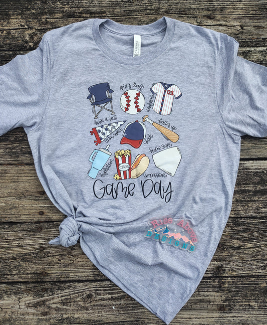 Game Day Baseball Shirt