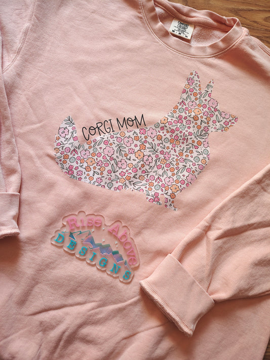 Floral Dog Mom Shirt