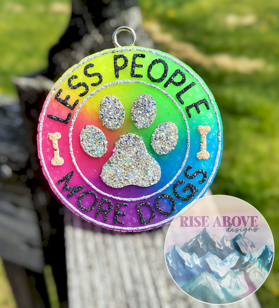 Less People More Dogs Freshie