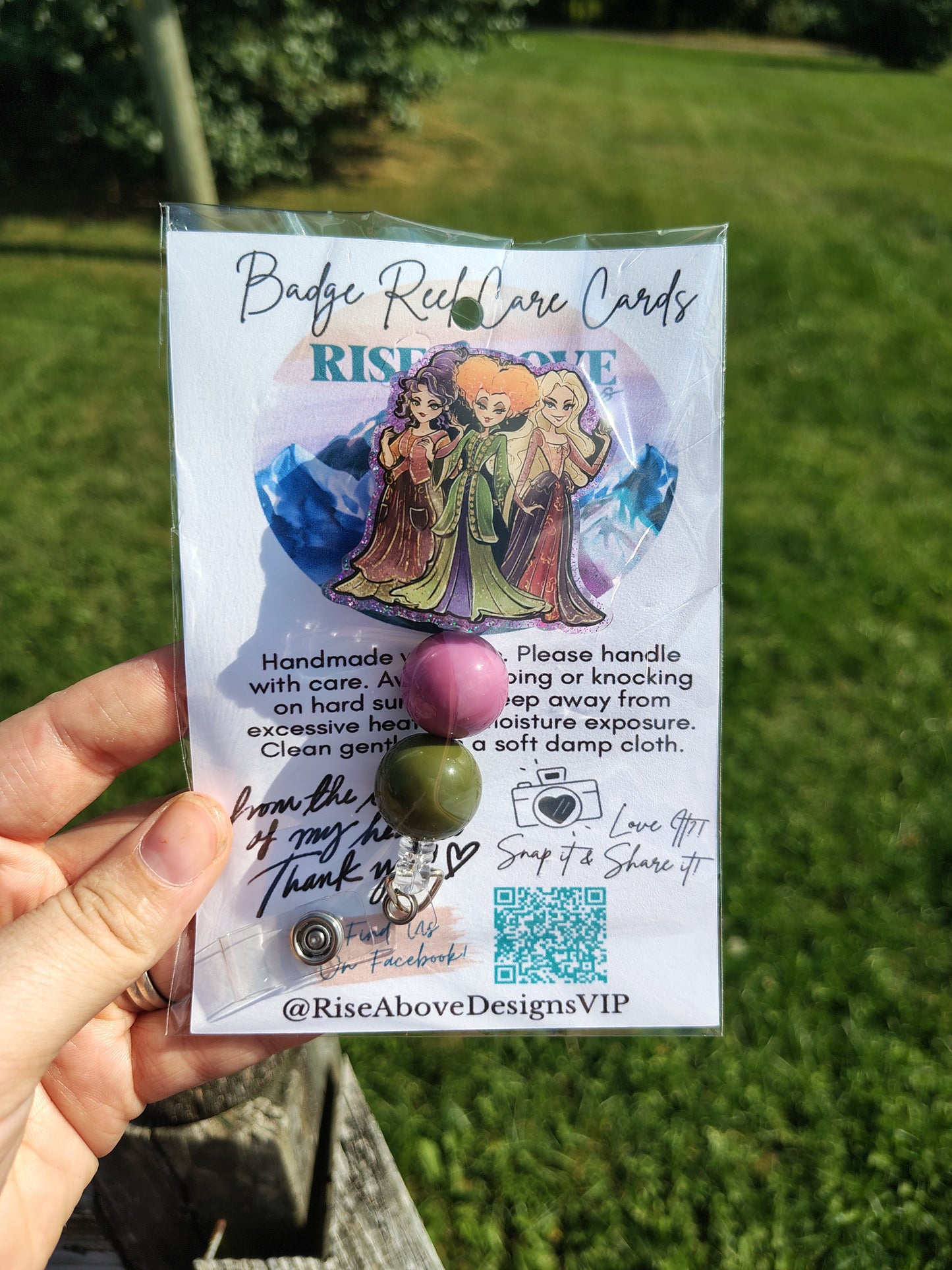 Ready To Ship Badge Reel - Fall/Halloween