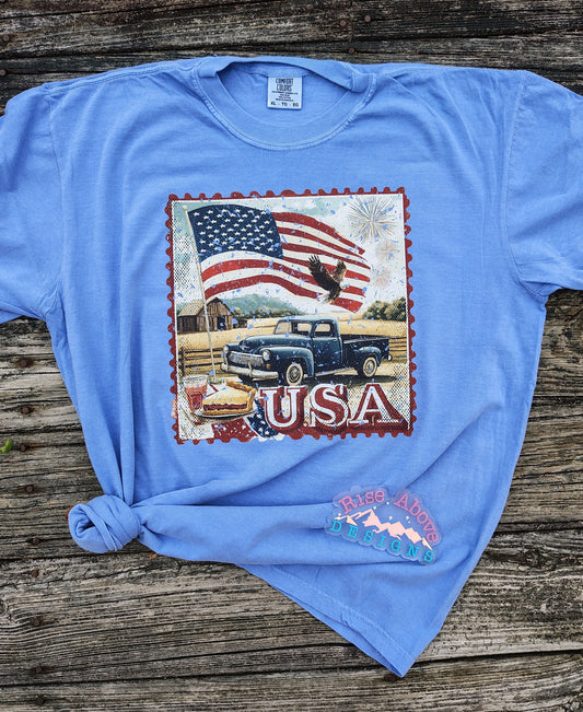 USA Stamp Shirt