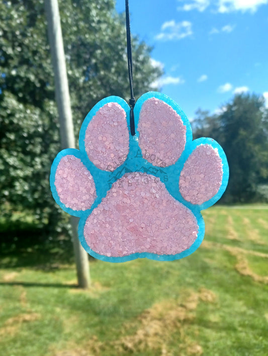 Paw Print Freshie