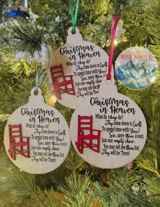 Christmas In Heaven Ornament