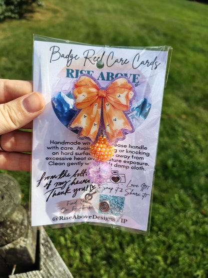 Ready To Ship Badge Reel - Fall/Halloween