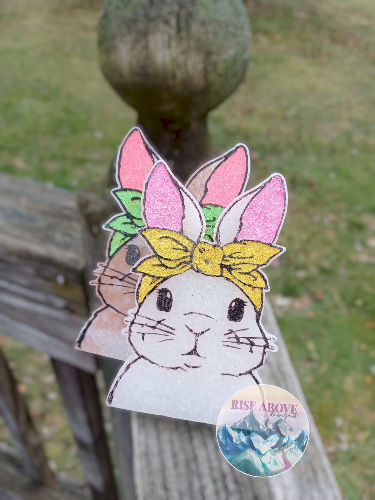 Bunny with Bow Freshie