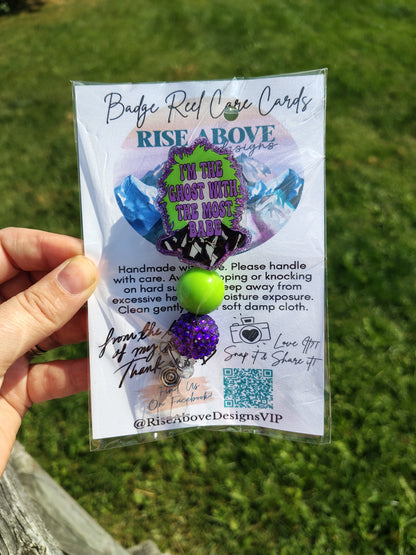 Ready To Ship Badge Reel - Fall/Halloween