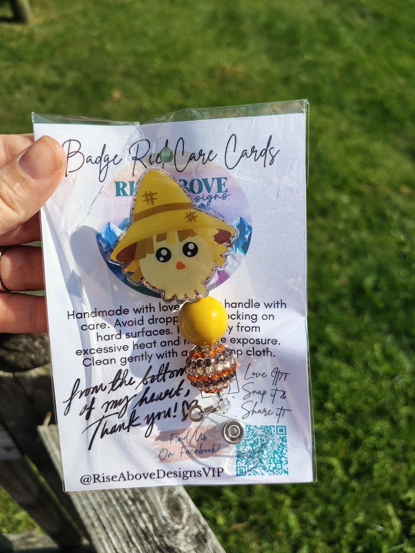 Ready To Ship Badge Reel - Fall/Halloween