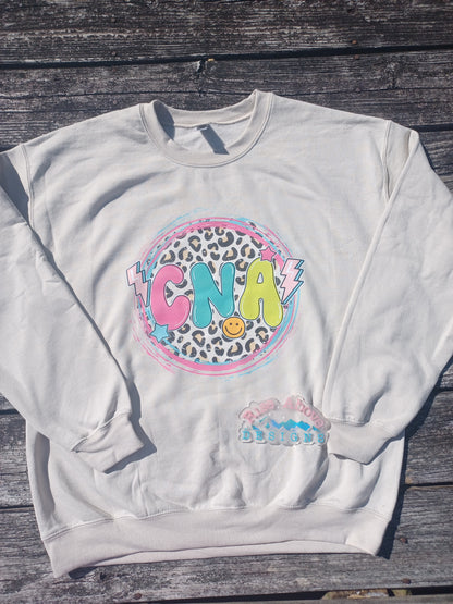 Leopard Print CNA Shirt