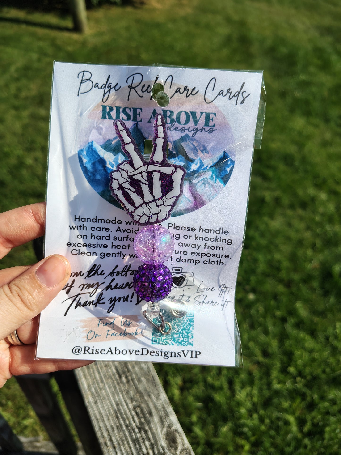 Ready To Ship Badge Reel - Fall/Halloween