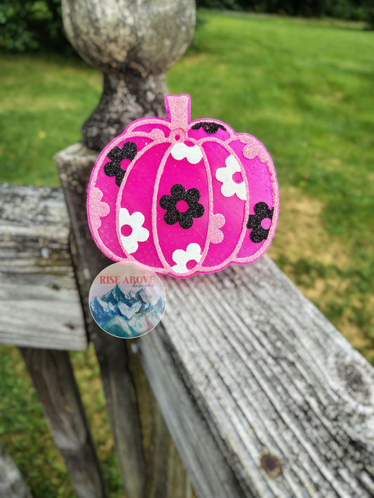 Floral Pumpkin Freshie