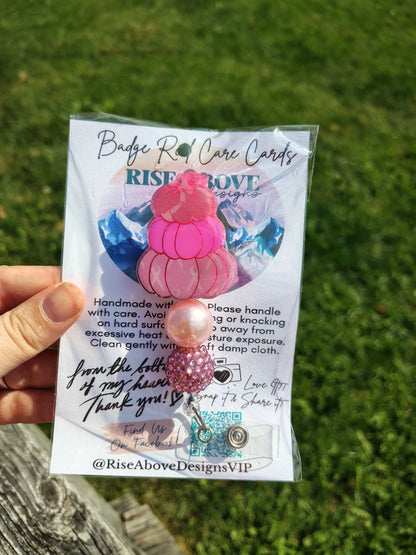 Ready To Ship Badge Reel - Fall/Halloween