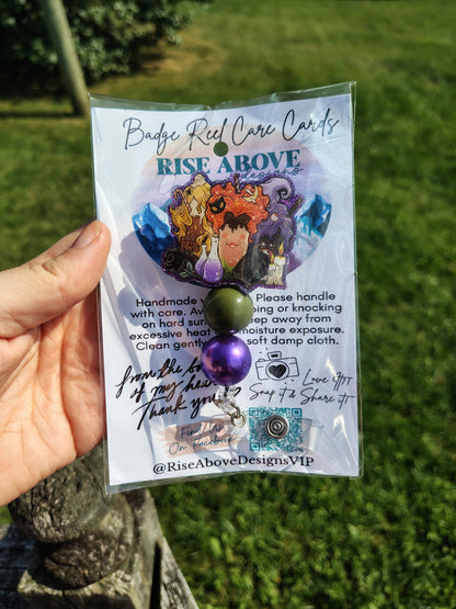 Ready To Ship Badge Reel - Fall/Halloween