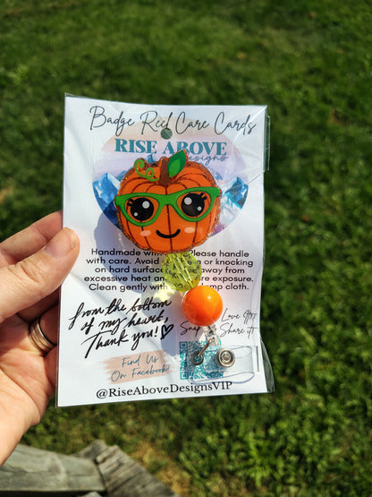 Ready To Ship Badge Reel - Fall/Halloween